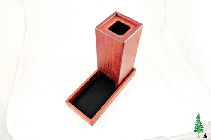 Dice Tower - Padauk Top