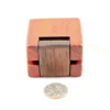 ERB-164 Padauk & Peruvian Walnut - Hinge Side
