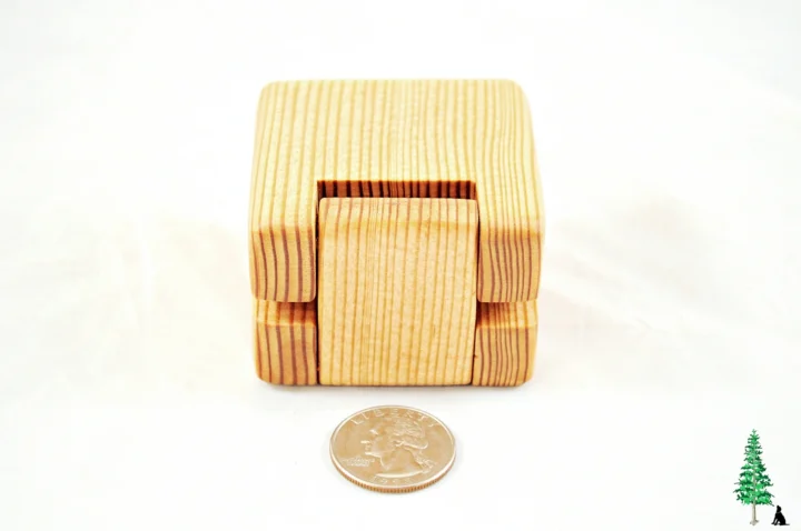 ERB-166 CVG Douglas Fir & CVG Douglas Fir A - Hinge View