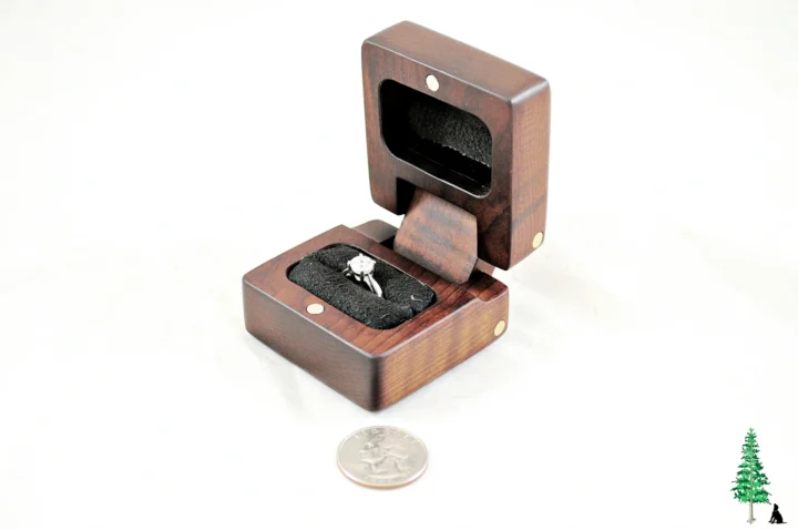 ERB-170 Roasted Curly Maple & Roasted Curly Maple - Right Open View