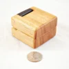 Ring Box - Khaya & Peruvian Walnut #176 - Main View