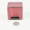 Ring Box - Purpleheart & Wenge #182 - Bottom View