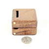 Ring Box - Black Walnut & Black Walnut #187 - Left Side View
