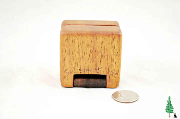 Ring Box - Koa & Koa #195 - Bottom View