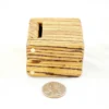 Ring Box - Zebrawood & Zebrawood #202 - Right Side View