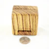 Ring Box - Zebrawood & Zebrawood #202 - Bottom View