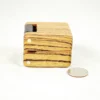 Ring Box - Zebrawood & Wenge #206 - Right Side View